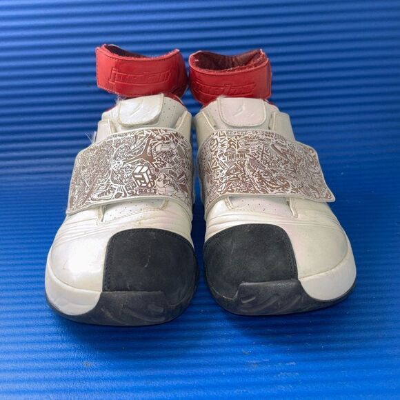 Size 12- Men’s Nike Air Jordan XX 20 Original White Varsity Red Black 2005 RARE - Picture 3 of 8